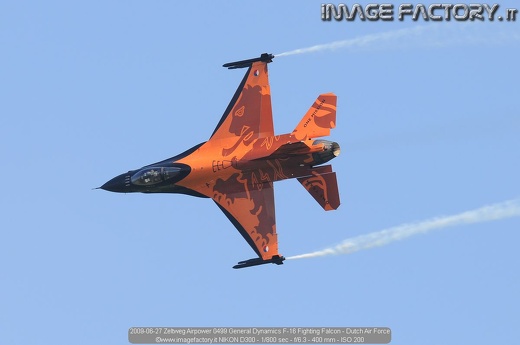 2009-06-27 Zeltweg Airpower 0499 General Dynamics F-16 Fighting Falcon - Dutch Air Force